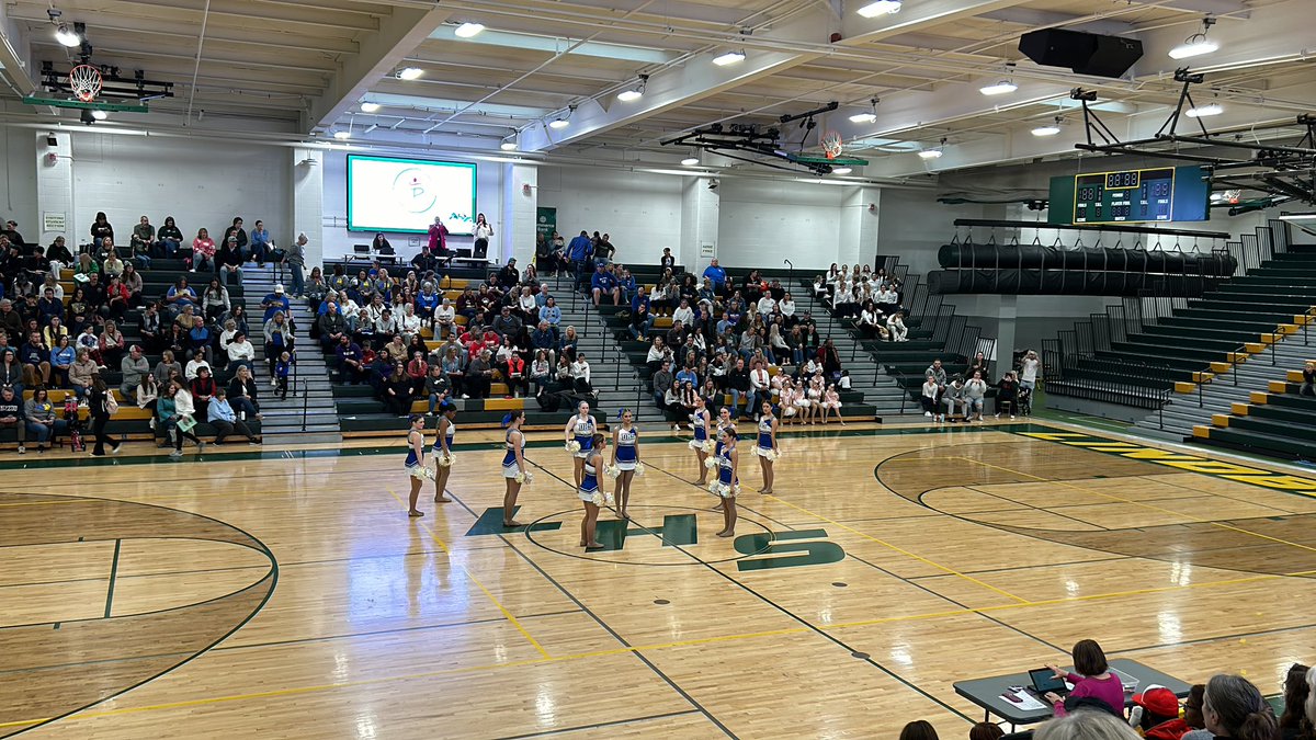 <a href="/DHSdiamondline/">Duchesne Diamondline</a> is competing today at the Lindbergh Competition.  They did an amazing jazz routine already. senior Sierra Borgmeyer’s solo performance was outstanding.  Getting ready for their pom routine