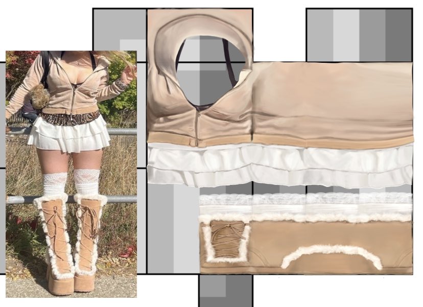 merrily we fall out of line, out of line

#robloxdesign #robloxclothes #robloxclothing #rtcdesigners #selling #robloxart #robloxdesigns #bloxburg #commissionclothes #sheet #ArtistOnTwitter #RobloxUGC #RobloxUGCLimited #RCT