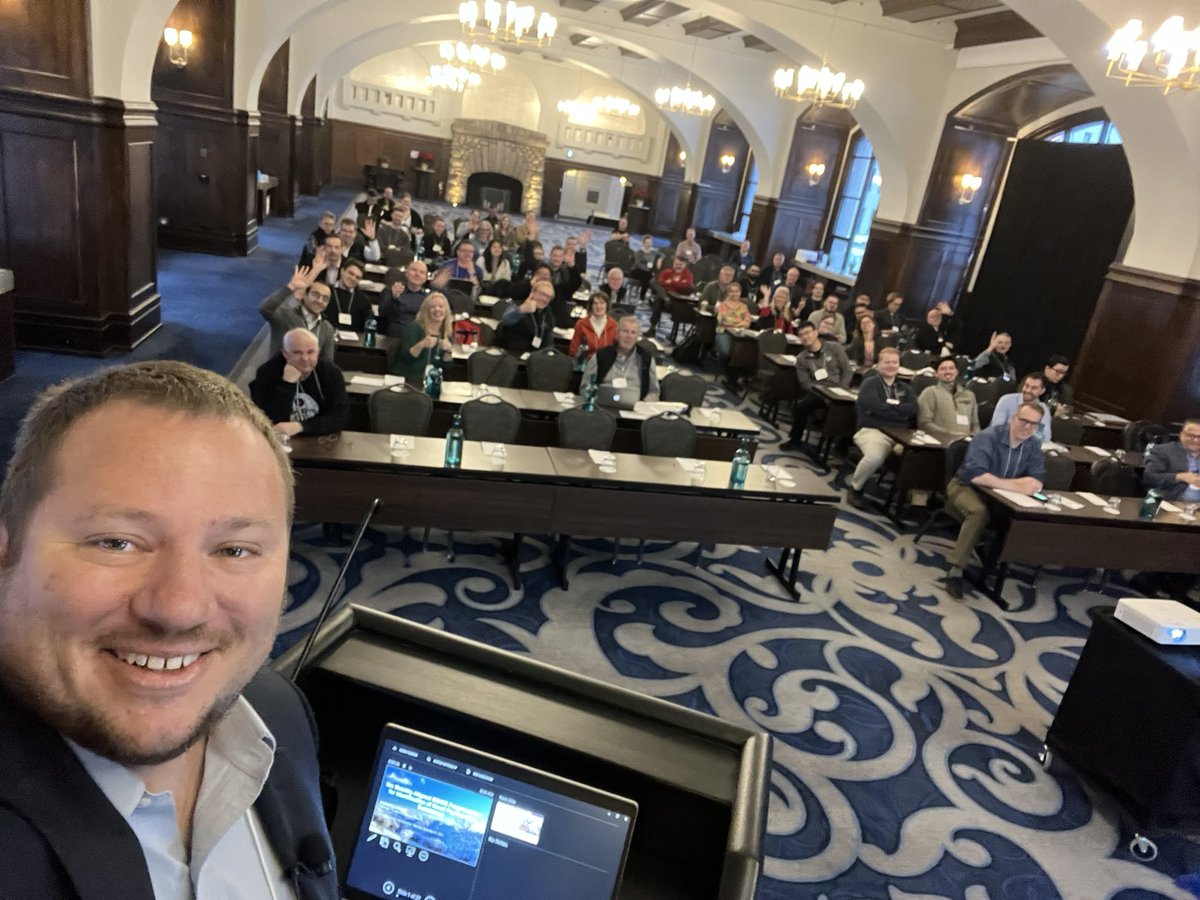 Last day at #LakeLouise2023 and the early morning session is still a packed house! Had a lot of fun presenting our most recent work on new psychoactive substances from <a href="/AderorhoR/">Aderorho</a>. Such a great conference and already can’t wait til next year! #TeamMassSpec