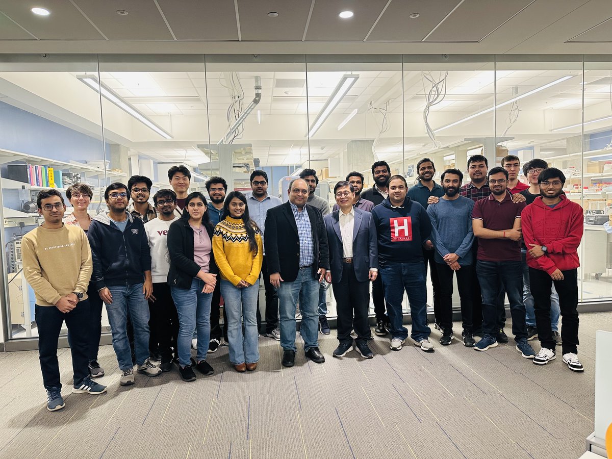 Partha P. Mukherjee (@parthapmukherj1) on Twitter photo Was an honor to have Prof. Chao-Yang Wang visit <a href="/PurdueME/">Purdue Mechanical Engineering</a> as Hawkins Lecturer- amazing discussion on frontiers of battery science & catch up on great memories during my Ph.D. days with him at Penn State- Dr. Wang graciously did a photo-op w/<a href="/etslpurdue/">Energy and Transport Sciences Lab</a> engineering.purdue.edu/ME/People/Hawk… Was an honor to have Prof. Chao-Yang Wang visit <a href="/PurdueME/">Purdue Mechanical Engineering</a> as Hawkins Lecturer- amazing discussion on frontiers of battery science & catch up on great memories during my Ph.D. days with him at Penn State- Dr. Wang graciously did a photo-op w/<a href="/etslpurdue/">Energy and Transport Sciences Lab</a> engineering.purdue.edu/ME/People/Hawk…