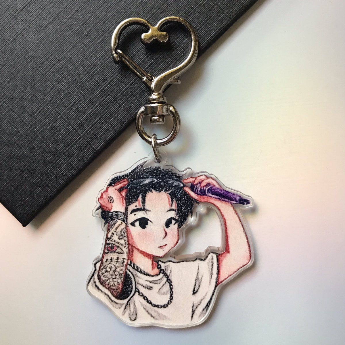 「These adorable Jungkook keychains are no」|Alyssa⁷🌸のイラスト