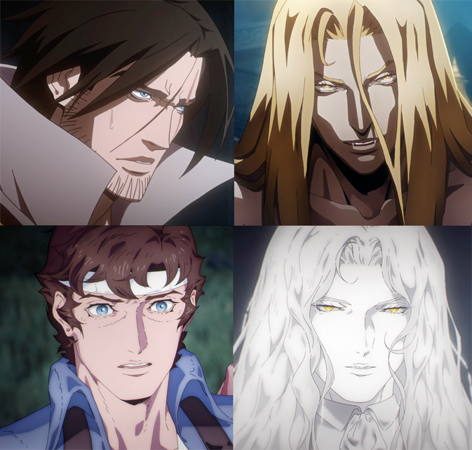 "If you’re really a Belmont and not some runt running around with a family crest, you might be able to."

"You must be Richter Belmont. Complete with whip. And on the brink of utter defeat."