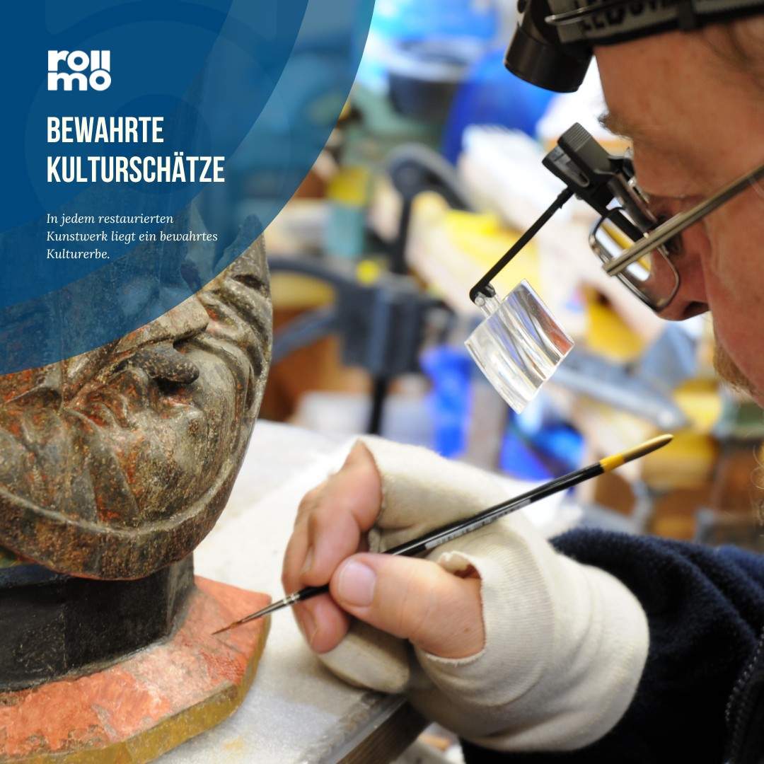 restaurierung's tweet image. Bewahrte Kulturschätze - In jedem restaurierten #Kunstwerk liegt ein bewahrtes #Kulturerbe.
In jedem Pinselstrich der #Restaurierung verbirgt sich die Hingabe, Kulturschätze zu bewahren. #ConservatorsNet #romoe #Restauratoren #Konservierung #Kunst #Denkmalpflege