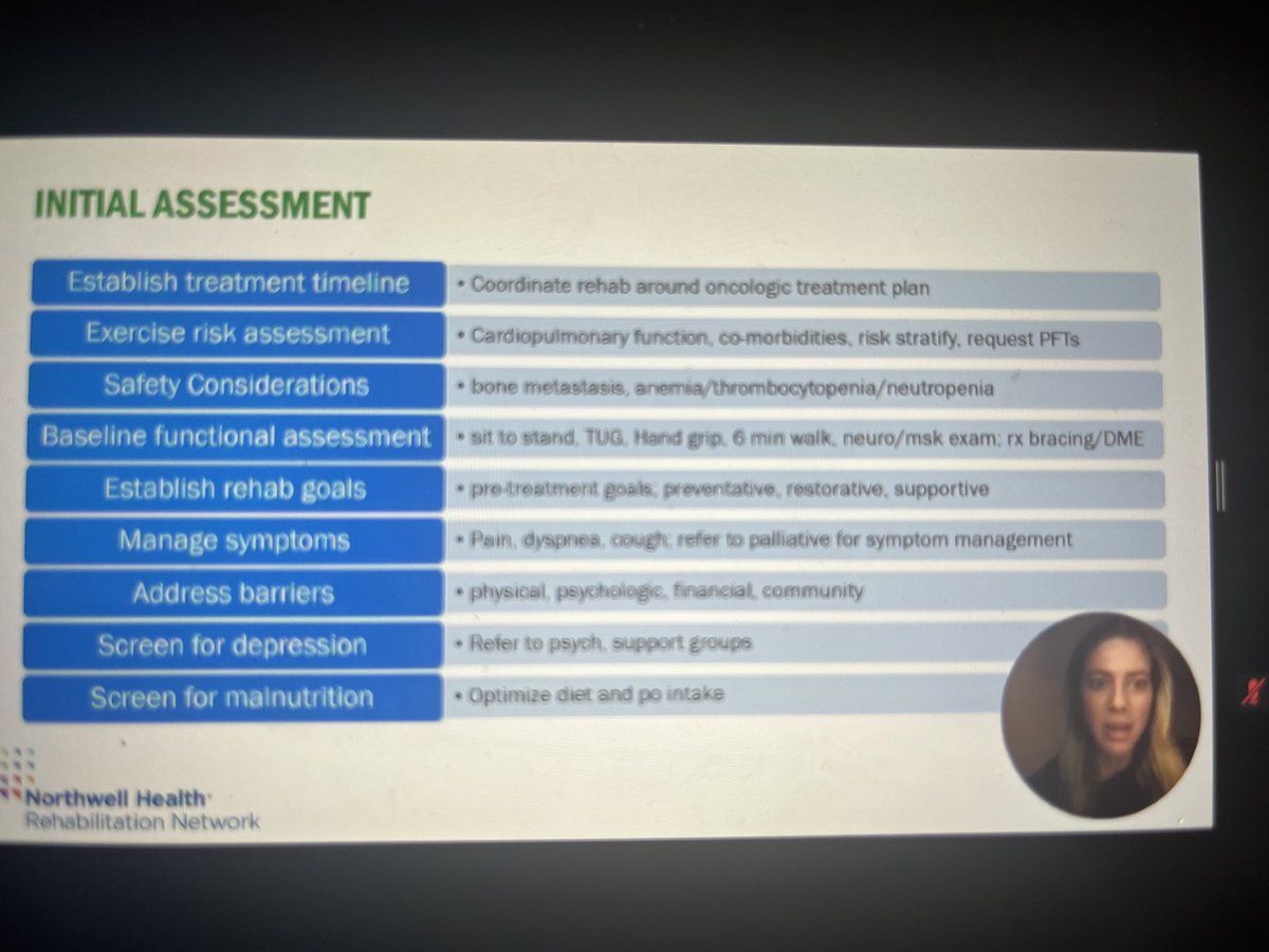 One of the most comprehensive slides I’ve seen on the prep rehab assessment for lung cancer pts by ⁦@cdavidoffDO⁩