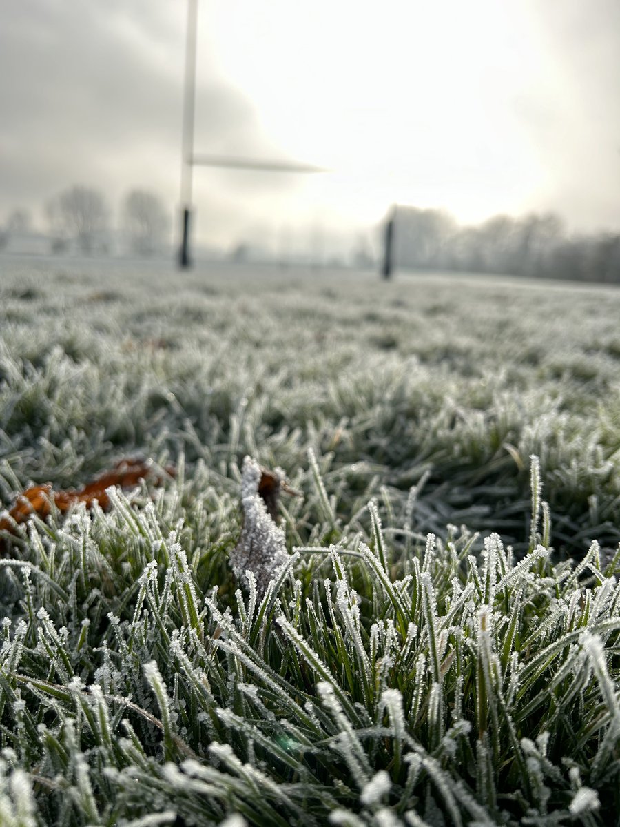 There was never a chance of any rugby today, but #Longford sure is stunning in winter! #stateboarding #HabsAdamsRugby