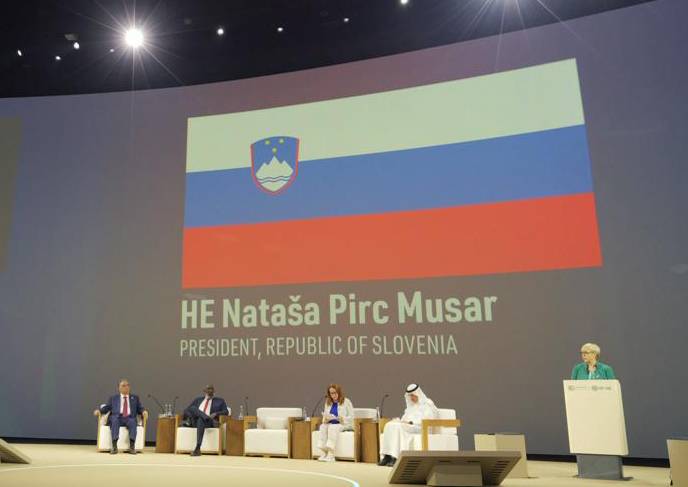 WorldBankWater's tweet photo. Water must be recognized as a decisive factor for climate action.
Leaders gathered at the #COP28 Water Presidency Session to discuss targets + policies to elevate the global ambition on water.
@nmusar @pikpisas @EmomaliRahmon @mfespinosaEC @isdb_group @COP28_UAE @watercommongood https://t.co/SLtIOuZwDT