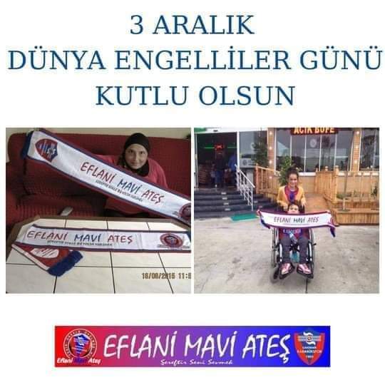 Yaşama sevinci ile hayata tutunan bütün engelli kardeşlerimizin bir gün değil her gün yanındayız.
 3 Aralık Dünya Engelliler Günü kutlu olsun. 
#3AralıkDünyaEngellilerGünü