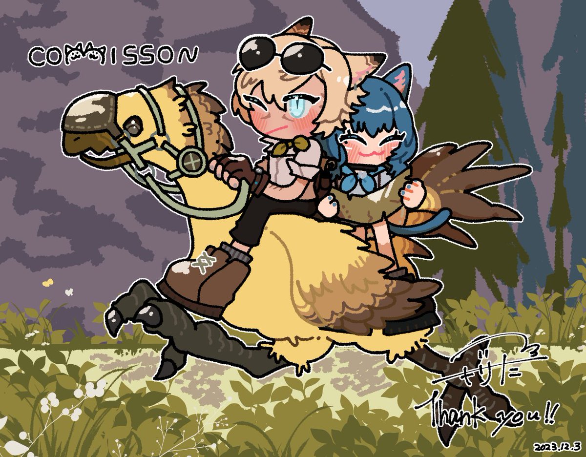 commission　thank you！(=^^=)(=^^=)
#Skeb      

skeb skeb.jp/@mog_xxx1014