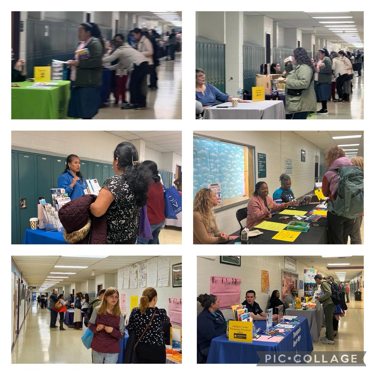APSGunston's tweet photo. Today we held the Special Education Resource Fair, "College Quest: Special Education Edition," at Gunston MS. 🎓📷 Families had the opportunity to attend workshops, gain valuable resources, and food. 📷 #GunstonFACEactionteam @CRJEducation @let_del @LUA_APS_FACE https://t.co/FfORyvGuDN