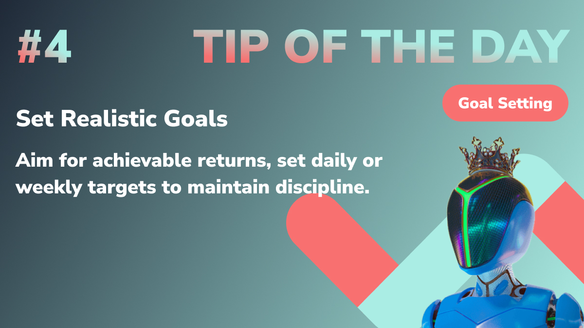 We at @SchoolOfMoon are focusing on setting attainable goals. 🎯 Instead of chasing the stars, focus on practical returns. Establish regular targets, whether daily or weekly, to keep your trading disciplined and grounded. 🌙💼 

#SmartGoals #TradingDiscipline #DeCallsNFT
