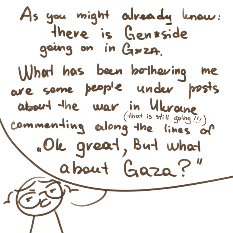 something has been bothering me

under this post please post links of ways you can help (either to ukranians or palestinians)!!!
i'll try to post some that i can find too

#FreePalestine #CeasefireNOW #SlavaUkraini 