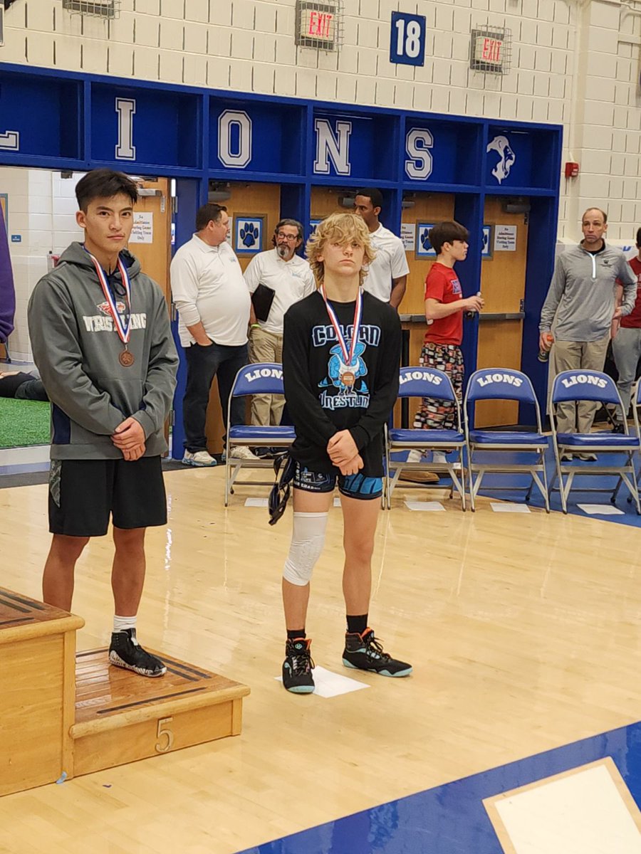 What a great start to the Colgan 2023-2024 Wrestling Season! Congratulations to Tyler Gutschmidt for placing 7th at the NOVA Classic and Harry Gitlin and Ezat Alkozai for advancing to the second day of competition.