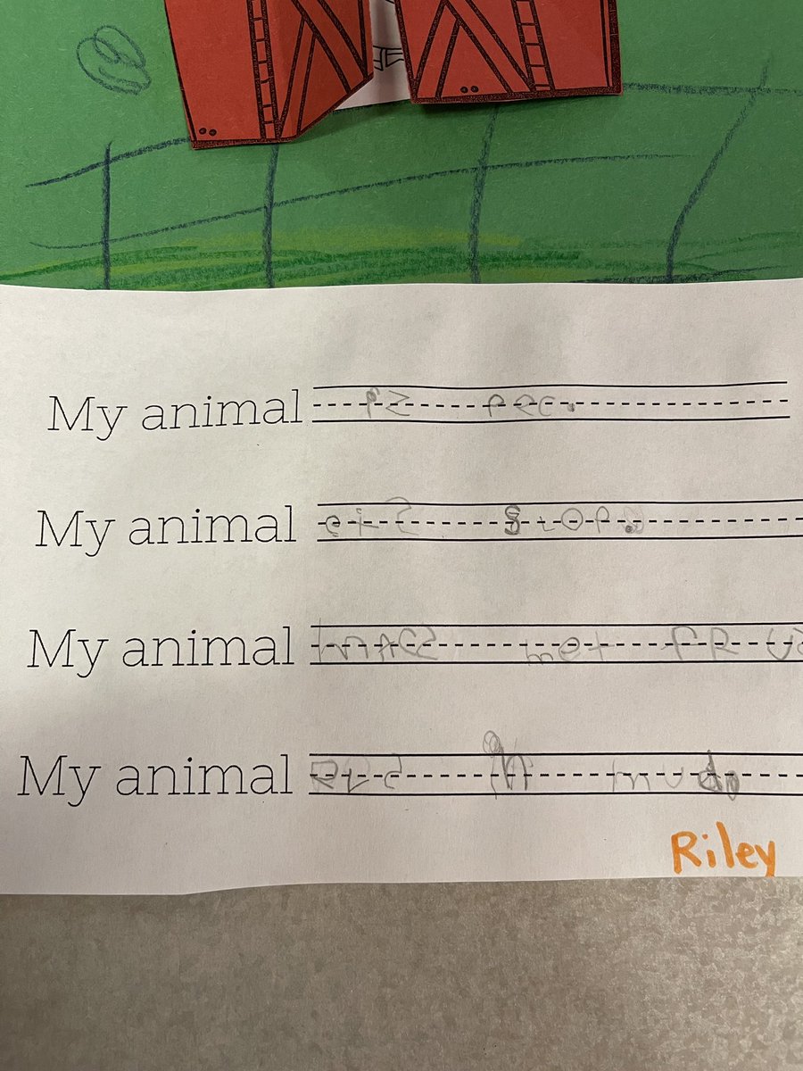 My favorite CKLA <a href="/Amplify/">Amplify</a> unit in kindergarten is Farms. We had so much fun with “guess our animal in the barn.” We encouraged them to write clues to help us decide which animal was theirs. I have the best job! #wearecves #wearercstn #crestviewblessed