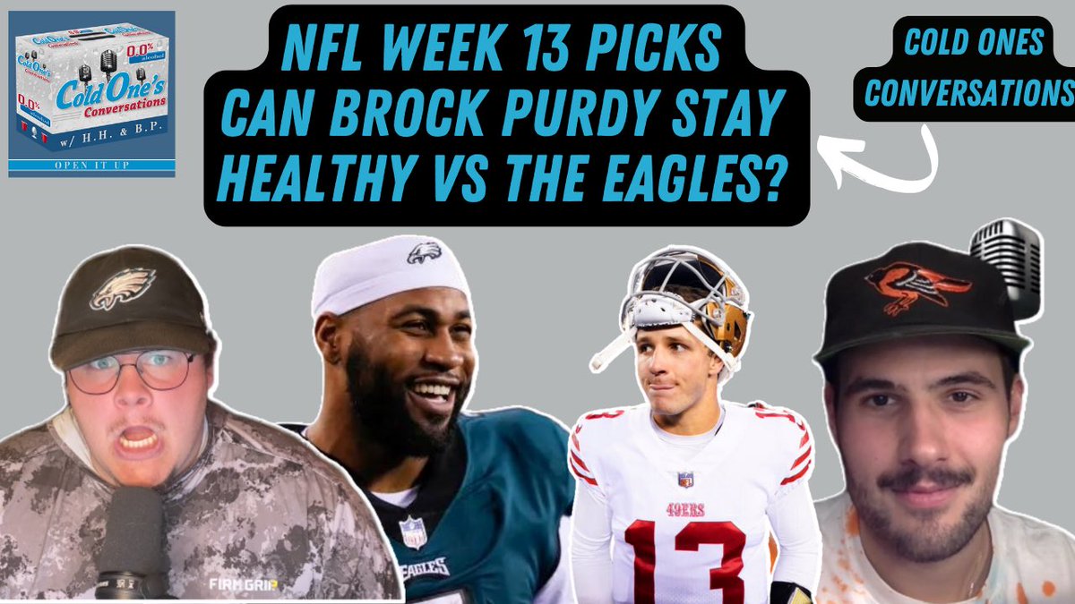 ColdOneConvos's tweet photo. Huge football podcast today! NFL and College football playoff talk! Who gets in Alabama or Texas?? @brendanpetrilli 
Watch here -> https://t.co/2WiTl79Urf https://t.co/70UxUTFu20