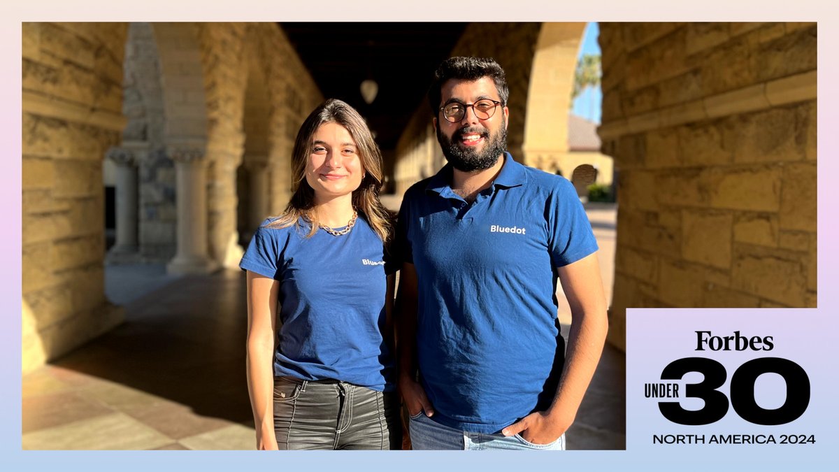 LACI startup <a href="/thebluedot_co/">Bluedot</a> Co-Founders Selinay Parlak &amp; Ferhat Babacan were named to <a href="/Forbes/">Forbes</a>' 30 Under 30 list for 2024 for Manufacturing &amp; Industry! Bluedot is a single-payment platform for EV drivers &amp; fleets. Learn more: forbes.com/profile/bluedo…