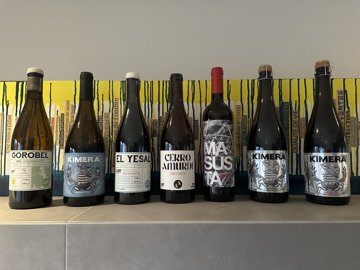 Finalement, un arrivage de <a href="/moyaluis7/">Luis Moya Tortosa (LMTWines)</a>.