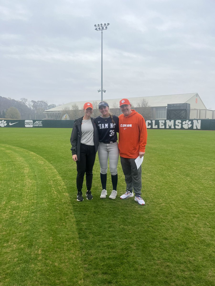 Kendall Smith (@kendalls2026) on Twitter photo Another day well spent at Clemson softball camp! Had a great time back despite the rainy weather. Thank you <a href="/rittmanjohn/">John Rittman</a>, <a href="/cbreault12/">Courtney Breault</a>, and staff for having me! #GoTigers <a href="/TeamNCSoftball/">Team North Carolina Softball</a> <a href="/TeamNC_Britt/">Team North Carolina (Britt)</a> Another day well spent at Clemson softball camp! Had a great time back despite the rainy weather. Thank you <a href="/rittmanjohn/">John Rittman</a>, <a href="/cbreault12/">Courtney Breault</a>, and staff for having me! #GoTigers <a href="/TeamNCSoftball/">Team North Carolina Softball</a> <a href="/TeamNC_Britt/">Team North Carolina (Britt)</a>