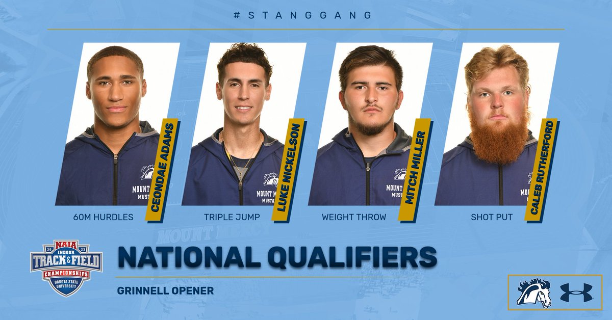 Congrats to Ceondae, Luke, Mitch and Caleb! National qualifiers in the season opener for #MMUtf on Friday at Grinnell. Well done, boys 🤜