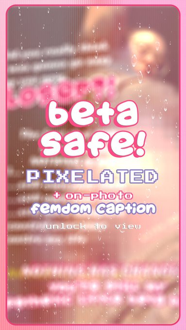 New beta-safe post up on Fansly &amp; LoyalFans! 💥  I know you gooners are desperate for a hit of pixels