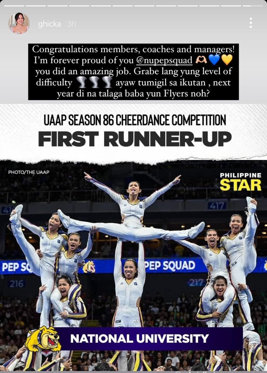 Lagowt! Walang Bababa sa Pamilya to nextyear HAHAHAHAHAHA #UAAPCDC2023 #nupepsquad