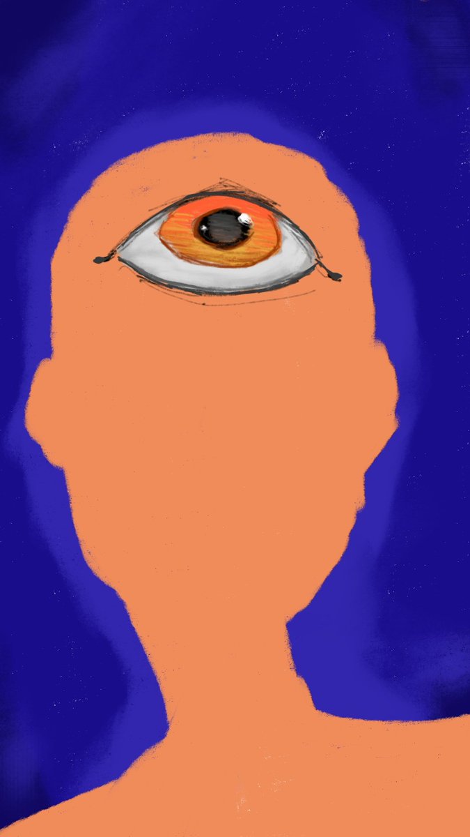 tommcat_'s tweet image. Character portrait soon! 🍊👁✨️
#digitalart #penup #perceived #wip