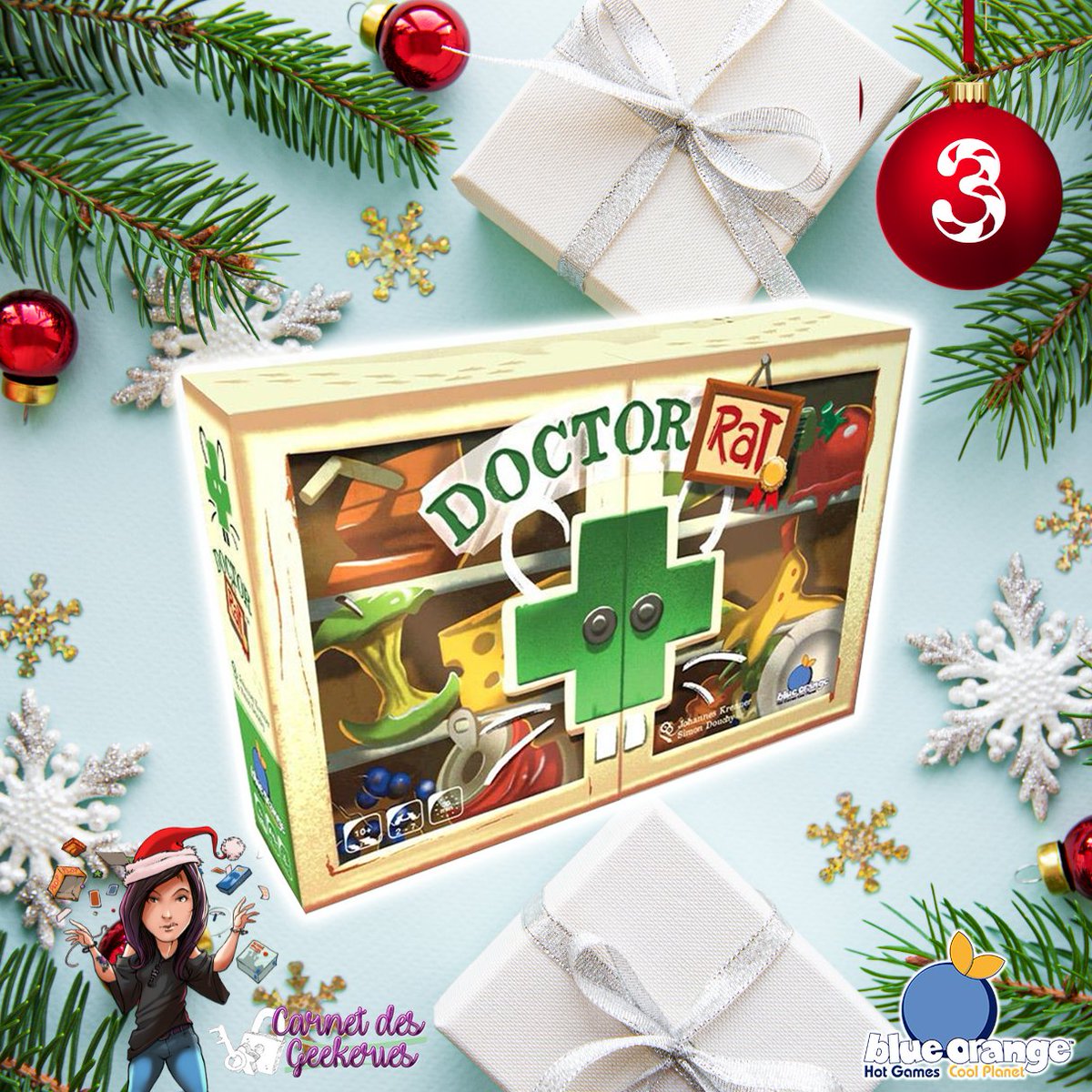 _Hina___'s tweet photo. #CONCOURS 🎄𝐂𝐚𝐥𝐞𝐧𝐝𝐫𝐢𝐞𝐫 𝐝𝐞 𝐥'𝐀𝐯𝐞𝐧𝐭🎅 Case n°3

Aujourd'hui, on va faire du jeu de déduction coopératif ! 

🎁 A gagner : Doctor Rat 
🎄 RT + Follow @_Hina___ et @blueorangenews 

🌟 Fin le 09/12/2023
🇫🇷

#j2s #bgg #boardgames https://t.co/YNEGaAuaKV