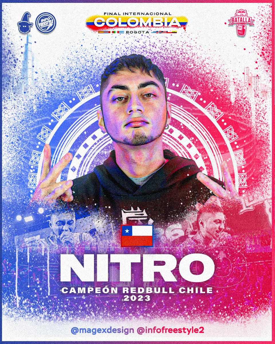 InfoFreestyle2's tweet photo. ¡Octavos de Final - Final Internacional! 🏆

NITRO 🇨🇱 le ganó a ABEL 🇪🇨 y está clasificado a Cuartos de Final. 

¿Qué te pareció este enfrentamiento? 🤔

@MageAlban 🎨 | #RedBullBatalla 🏆 https://t.co/r8vDsLp96W