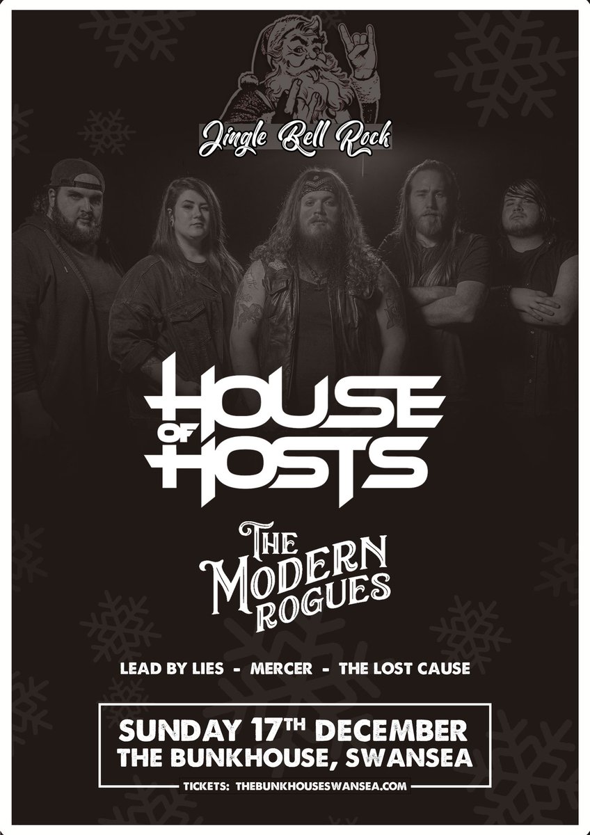 House Of Hosts (@houseofhostsuk) on Twitter photo Thrilled to be returning to one of our favourite venues, <a href="/TheBunkhouseSA1/">The Bunkhouse Swansea</a> this month for some festive fun, at officially our first ever HEADLINE show!
Tickets here:
gigantic.com/jingle-bell-ro… Thrilled to be returning to one of our favourite venues, <a href="/TheBunkhouseSA1/">The Bunkhouse Swansea</a> this month for some festive fun, at officially our first ever HEADLINE show!
Tickets here:
gigantic.com/jingle-bell-ro…