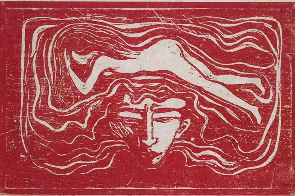 Edvard Munch (1863-1944), In the Man's Brain (I mannens gjerne), 1897.