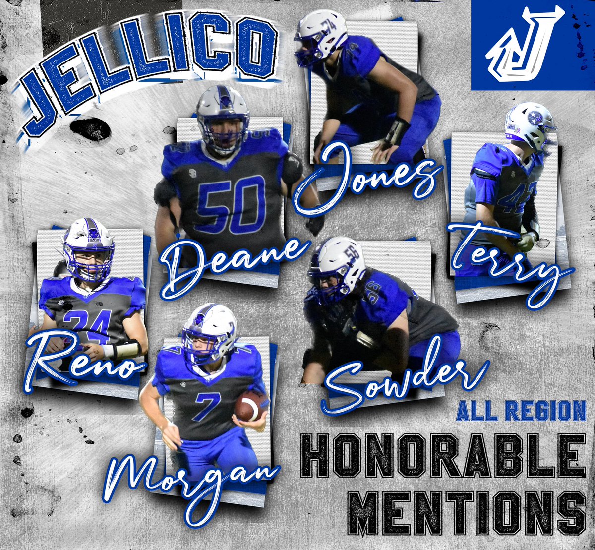 We would like to congratulate our All Region Honorable Mentions