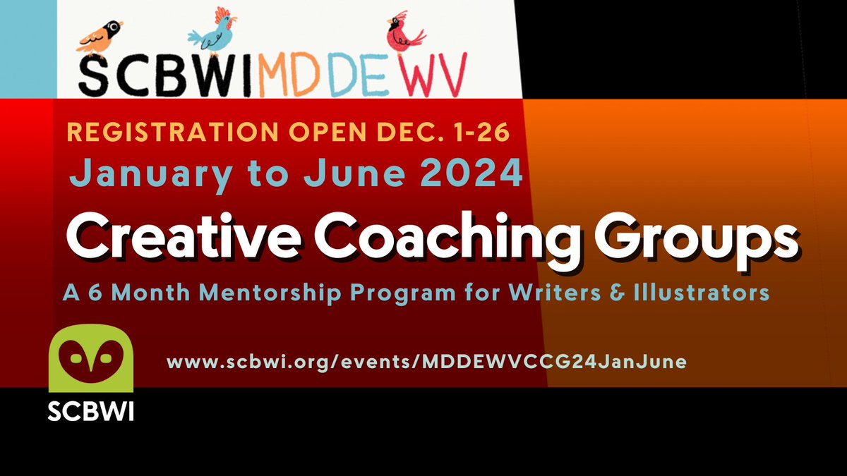 This 6-month mentorship program, available only to SCBWI Premium Members, will connect you with a published mentor author or illustrator who will provide detailed written feedback on your work each month, for a total of 6 critiques. 

Link :scbwi.org/events/MDDEWVC…