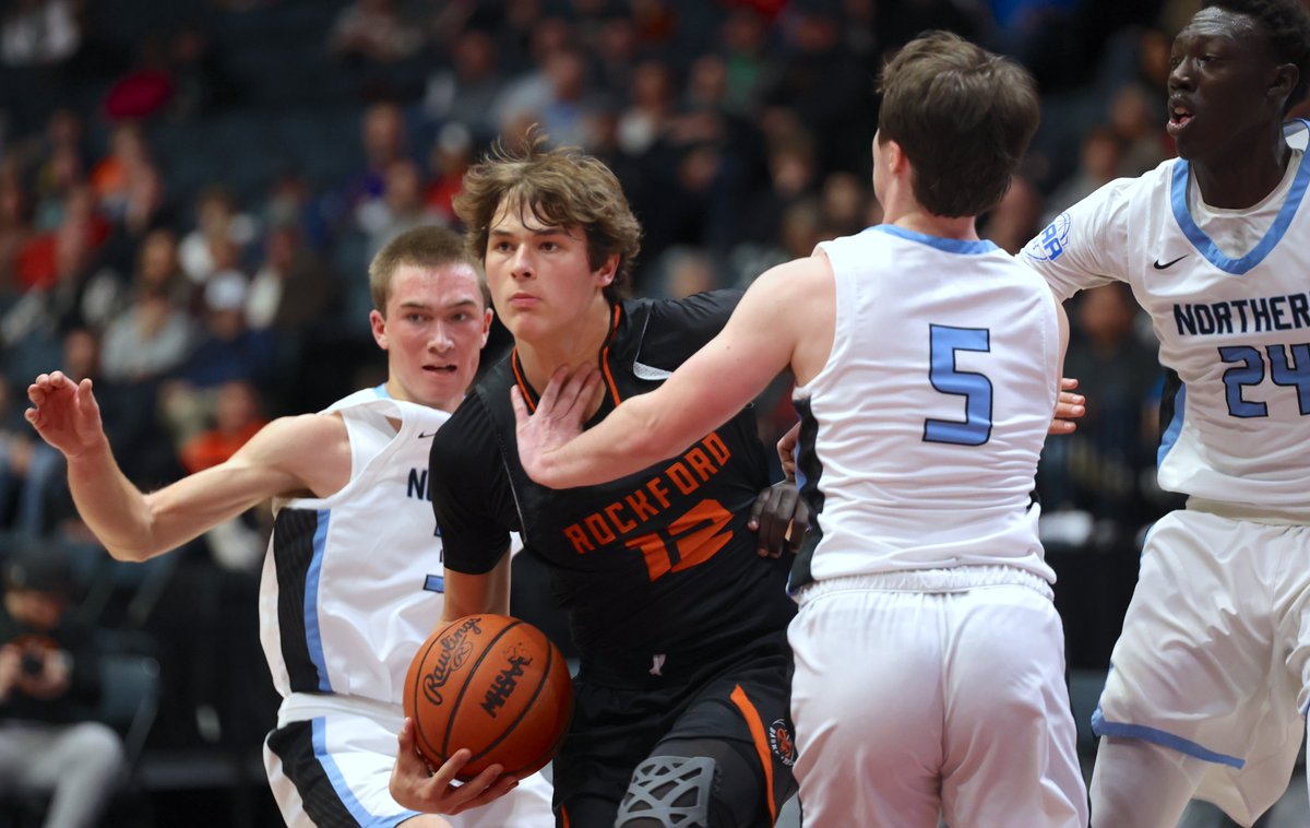 Final: Rockford 62, GR Forest Hills Northern 54: Drake Irwin scored 22 of his game-high 26 points in the second half as Rockford rallied at Van Andel Arena. Andrew Landis added 16 for Rockford. Kyle Brown 20 and Joey Angok 14 for FHN.