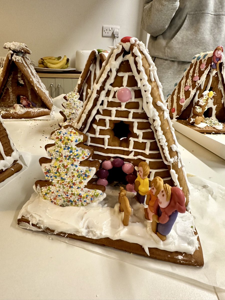 The annual Kernick Christmas gingerbread house competition entries are in!  #boarding #millfield