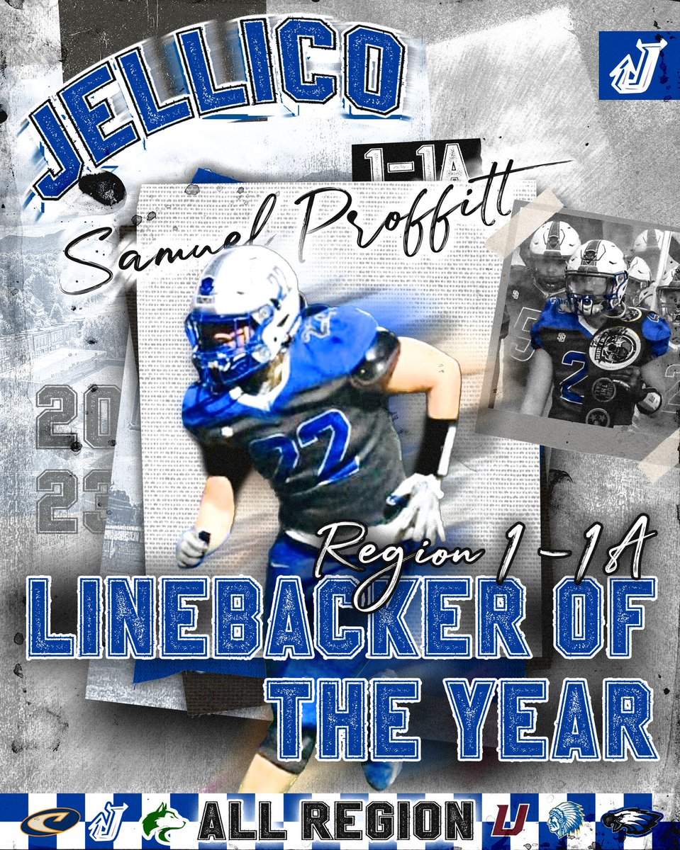 jellicofootball (@jellicofootbal1) on Twitter photo Congratulations
Linebacker of the year
Samuel Proffitt!
112 Tackles this year! Plus broke MULTIPLE records! Congratulations Samuel WELL DESERVED!
<a href="/SamuelProffitt2/">Samuel Proffitt</a> Congratulations
Linebacker of the year
Samuel Proffitt!
112 Tackles this year! Plus broke MULTIPLE records! Congratulations Samuel WELL DESERVED!
<a href="/SamuelProffitt2/">Samuel Proffitt</a>