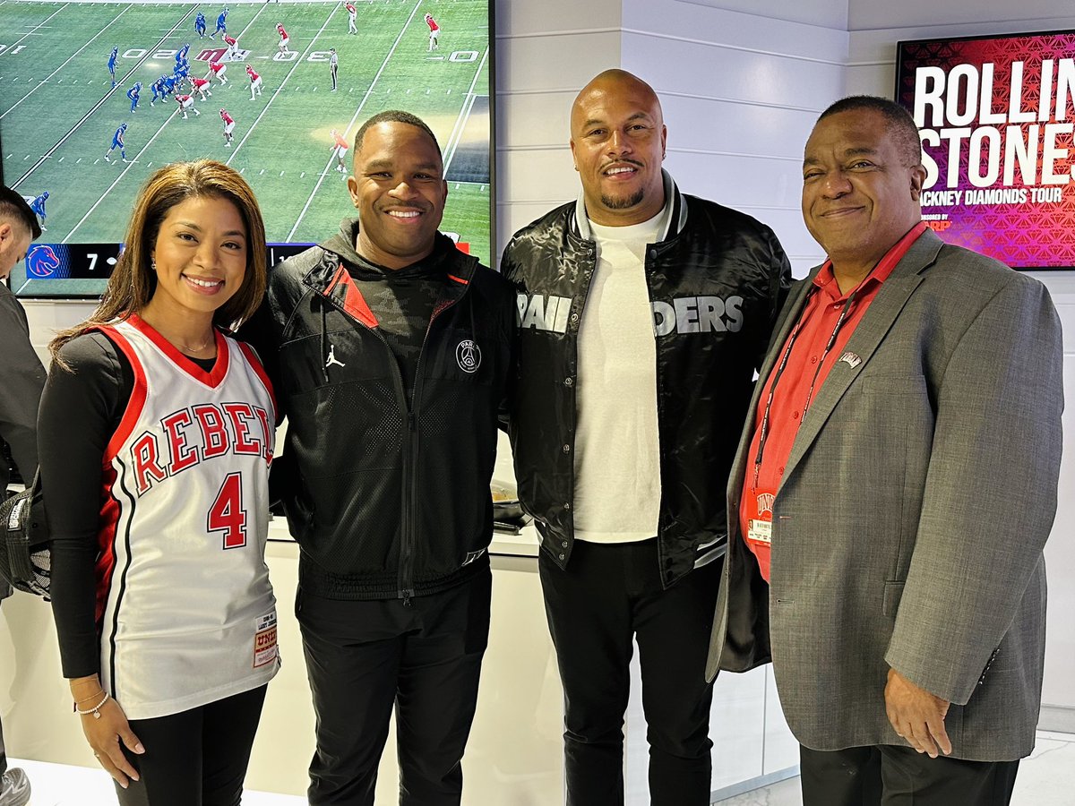 Sandra Douglass Morgan (@sdmraiders1) on Twitter photo <a href="/unlvfootball/">UNLV Football</a> <a href="/Raiders/">Las Vegas Raiders</a> Glad to have AP and Champ at <a href="/AllegiantStadm/">Allegiant Stadium</a> for the Mountain West Championship. Let’s go Rebels <a href="/unlvfootball/">UNLV Football</a> <a href="/unlvfootball/">UNLV Football</a> <a href="/Raiders/">Las Vegas Raiders</a> Glad to have AP and Champ at <a href="/AllegiantStadm/">Allegiant Stadium</a> for the Mountain West Championship. Let’s go Rebels <a href="/unlvfootball/">UNLV Football</a>