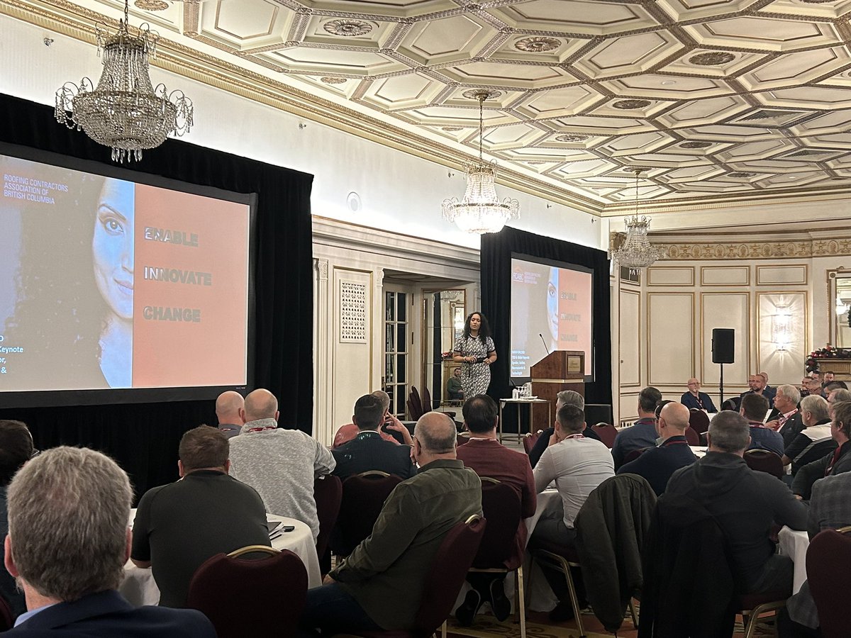 🚀 Just rocked Vancouver's stage at <a href="/FairmontHotels/">FairmontHotels</a> with insights on AI's game-changing role! From cutting-edge tech to ethical considerations, we covered it all. <a href="/RoofingCABC/">RCABC</a> was a phenomenal host 🫶🏻 #AIVancouver #KeynoteSpeaker