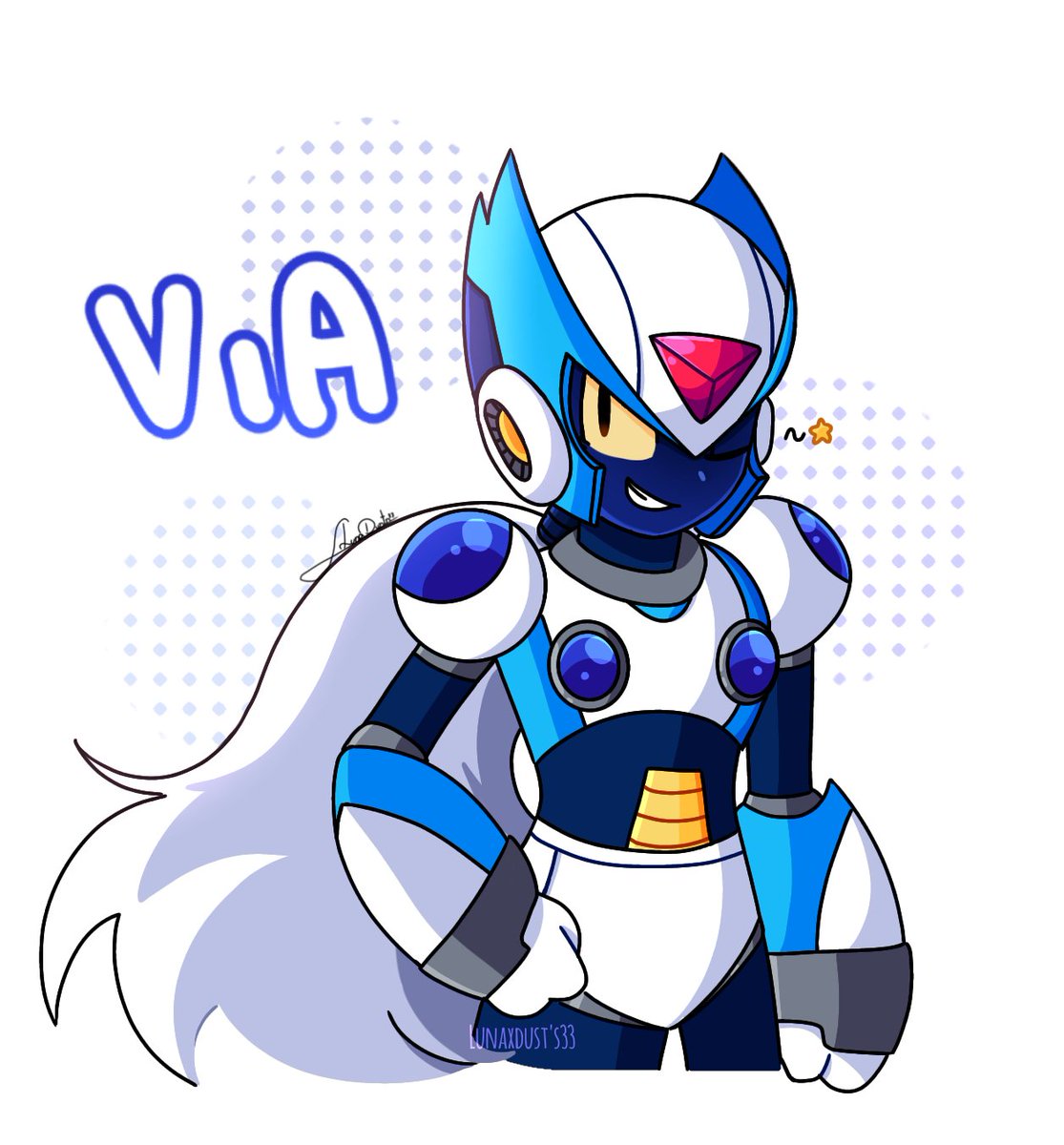 Lunaxdusts33's tweet image. ViA! 💙
------
#MegaMan #Rockman #MegaManXDiVE #RockmanXDiVE #ロックマン #ロックマンXDiVE #ViA #Capcom