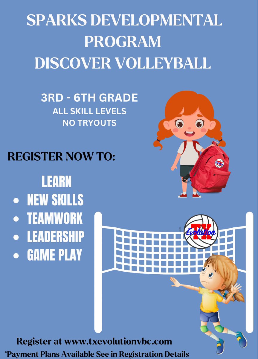 Texas Evolution Volleyball tweet media