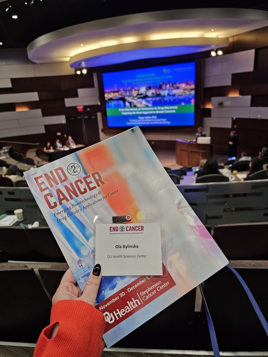 bylinska_ola's tweet photo. Thank you @StephensonCC for the opportunity to moderate Immuno-Oncology/Immunotherapy session during #END2CANCER conference and my co-moderators!
It is a great experience during my grad school journey, while having new insight into intersection of cancer field & immunity https://t.co/Zcws7EpZvL