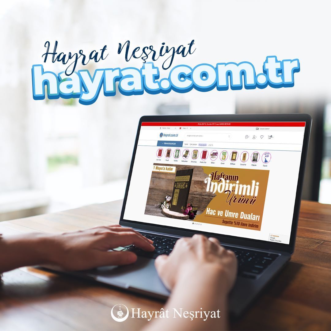 hayrat's tweet photo. 💻 Kuran-ı Kerim çeşitleri, Kuran Okuyan Kalem, Risale-i Nur ve diğer her türlü İslami ürünü ve dini kitabı bulabileceğiniz en güvenilir site https://t.co/KKN6BUYaE4!
🔗 https://t.co/iyB11qTWCV
#hayratnesriyat #kuran #yasin #cevsen #namaz #islam #dini https://t.co/rY1SebIDv5