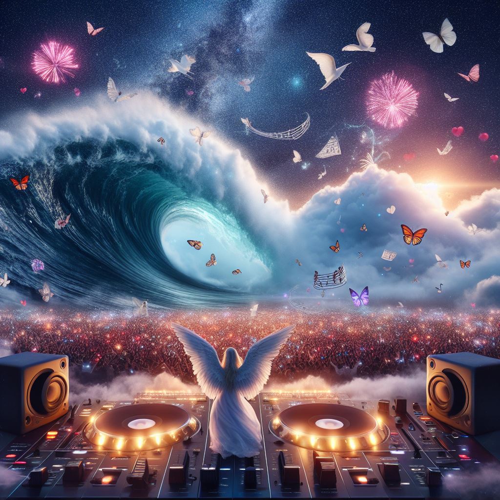ravehearthalo's tweet photo. @beeple $RAVE #RAVEWAVE worlds first rave in a wave https://t.co/0hRQXbdmdy