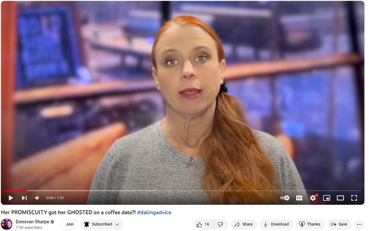 I'm receiving reports from Manosphere Intelligence now that Conovan Sharpe on his private Patreon streams is alleging that I "use AI" to create a fake audience in video trailers for my events, and that my daughter Charlotte Dream Johnson *doesn't even exist*. That the photos I