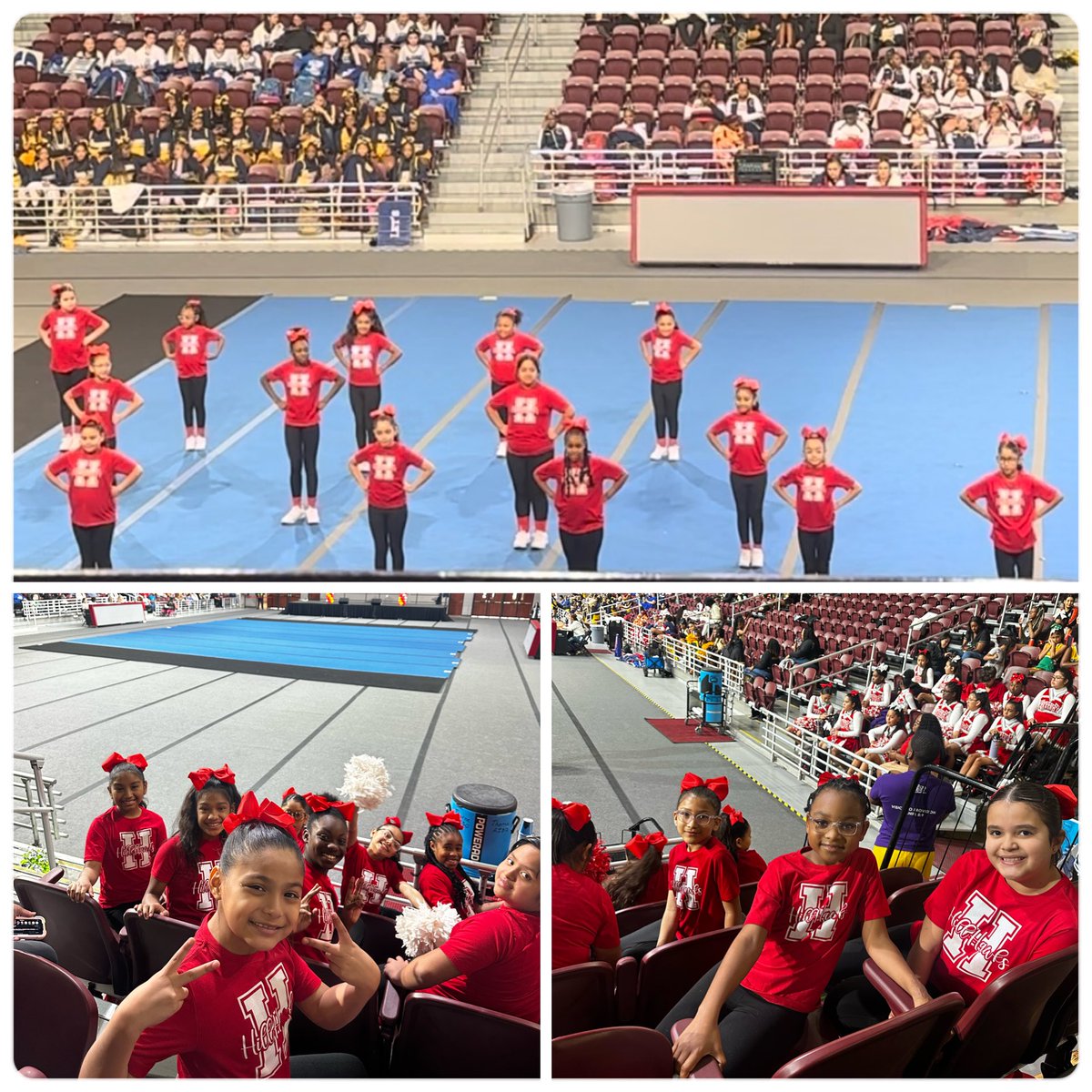 Hats off to our phenomenal cheerleaders and coaches for bringing the ultimate spirit to today's cheer competition! 🌟 Your hard work and enthusiasm lit up the stage. <a href="/Dmorales024/">Daniela Morales</a> <a href="/Motiv8d_Mommi3/">Sabrina Goston, M. Ed</a> <a href="/Hill_AISD/">Hill Elementary School</a>
