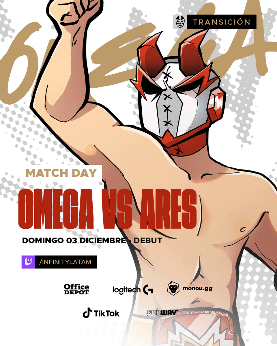 InFinitye_sport's tweet photo. MAÑANA LLEGA @INF0mega 👀
📅 03.12.2023 - Costa Rica Transición.
📌 Arena @official_cwe, Desamparados.
#goINF ♾️ #INFOMEGA 🔜 https://t.co/f8skZBdek1