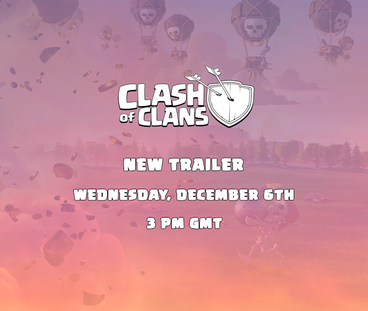 ClashofClans's tweet image. Save the date, Chief! 😎It’s coming!