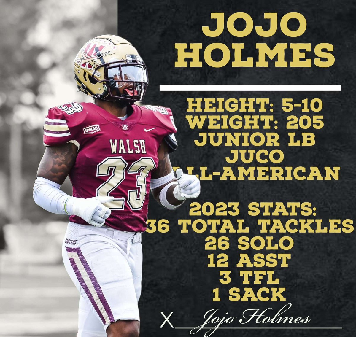 RECRUITING AND DMS STILL OPEN!!
READY TO TRANSFER MID YEAR!
One year of eligibility left!
Full season Highlights below

hudl.com/v/2MJaP5