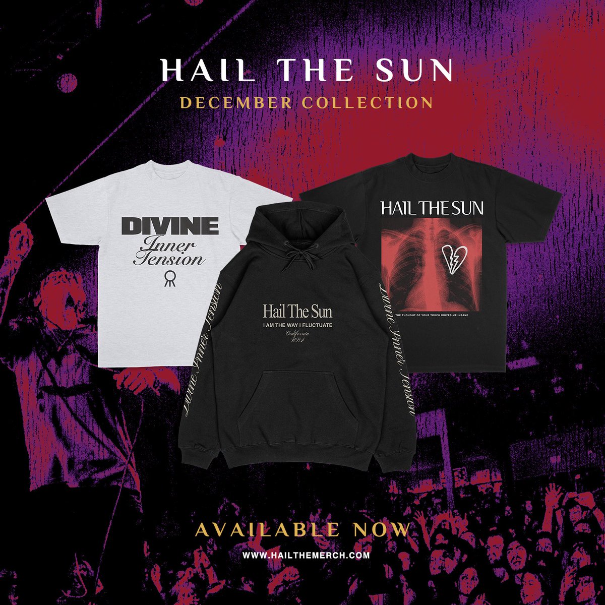 Introducing our December drop. NOTE: November Merch is currently being shipped! While items were advertised with a 3 week lead time, manufacturers were experiencing delays. We’re doing everything we can to get December items shipped before the holidays! hailthemerch.com