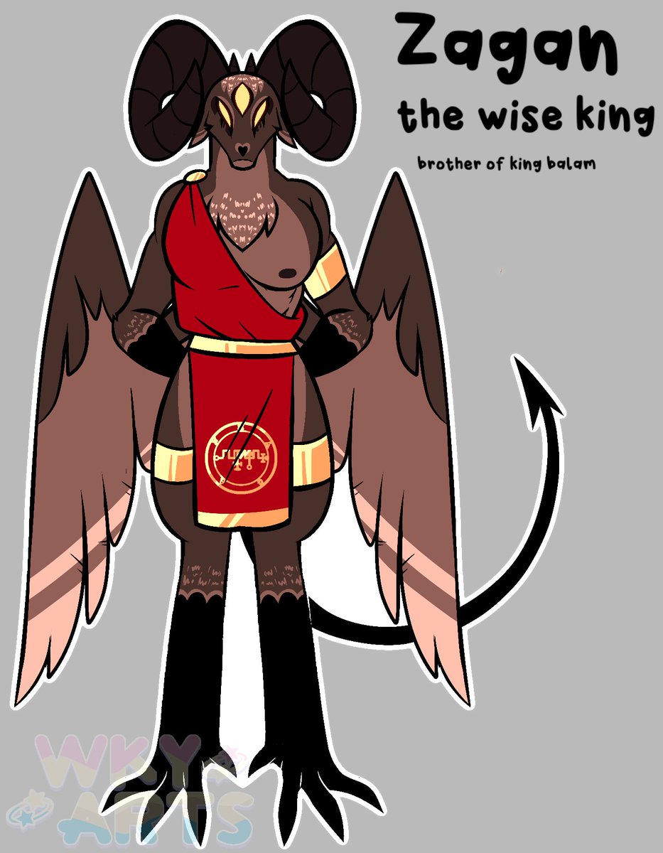 Wkydarts's tweet photo. Some of my goetic kings
Some will go through redesigns and get more clothes
#hellawaycomic #goetiademons #arsgoetia https://t.co/l4Wk10m7Qq