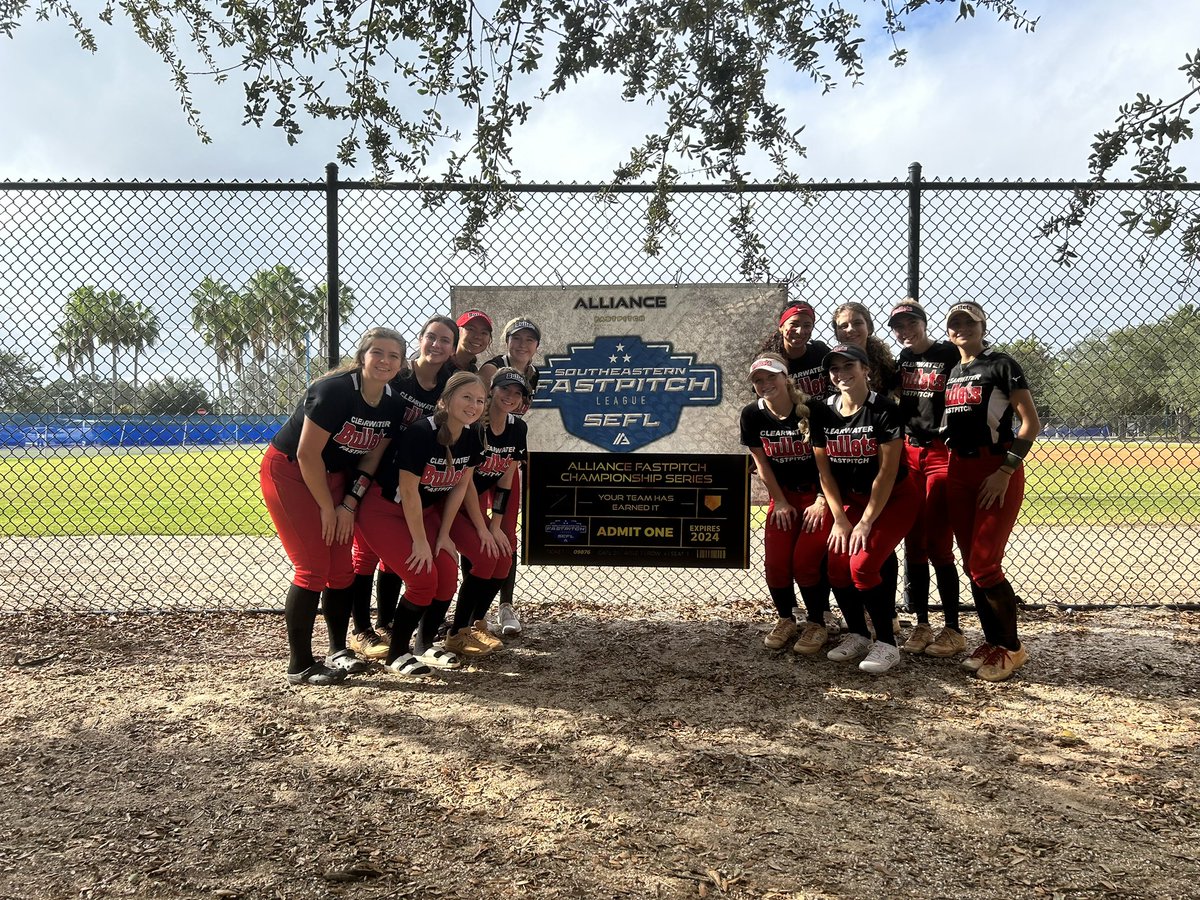 So proud of these girls going out and earning a berth to the <a href="/thealliancefp/">The Alliance Fastpitch</a> nationals!! Let’s go!!