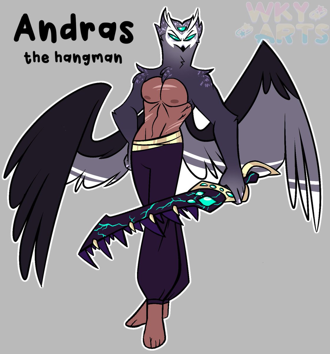 Wkydarts's tweet photo. Other Goetic demons
Some designs I made for my helluva boss/hazbin hotel ocs I'm going to reuse for my personal project
Malphas got bombed
#hellawaycomic #arsgoetia #goetiademon https://t.co/b5nddqN3KO